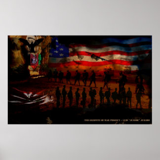 Conflict Art - Designed by Luis Jurado, Jr ポスター