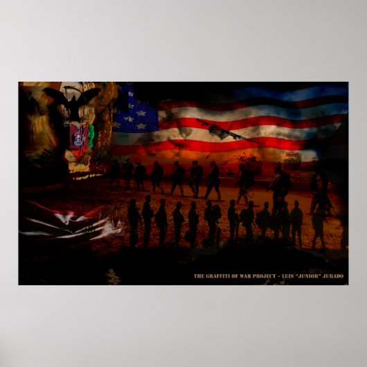 Conflict Art - Designed by Luis Jurado, Jr ポスター (正面)