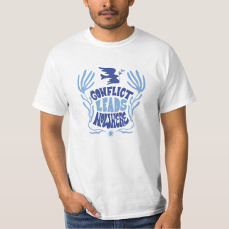 Conflict need nowere tシャツ