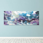 Confluence in Motion キャンバスプリント (インサイチュ (ウッドフロア))