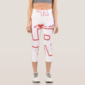 Confort et style au quotidien  カプリレギンス (正面)