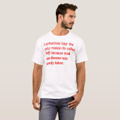 Confucious Tシャツ (正面フル)