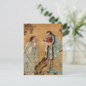 Confucius presenting buddha to Laozi ポストカード (スタンド正面)