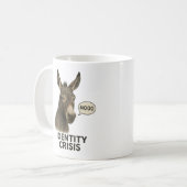 Confused Donkey Mug – “Moo” コーヒーマグカップ (正面左)