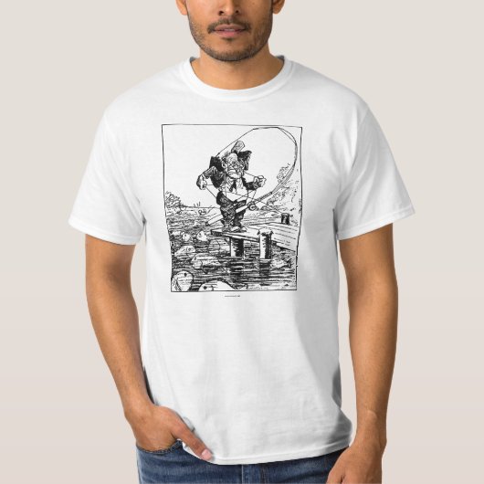 Confused Fisherman Tシャツ (正面)