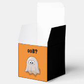 Confused Ghost Says "Oob?" Funny Halloween Cartoon フェイバーボックス (オープン)