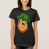 Confused Leprechaun St Patrick's Day Shamrock Tシャツ (正面)