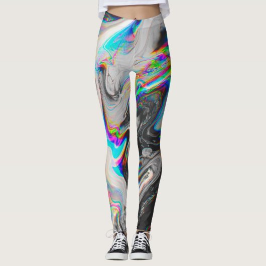 CONFUSION IN HER EYES THAT SAYS IT ALL レギンス (正面)