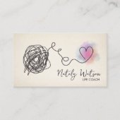 Confusion to Clarity Path Mental Health Therapist 名刺 (正面)