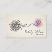 Confusion to Clarity Path Mental Health Therapist 名刺 (正面)