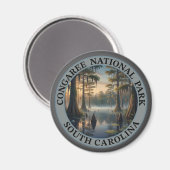 Congaree National Park South Carolina マグネット (正面/裏面)