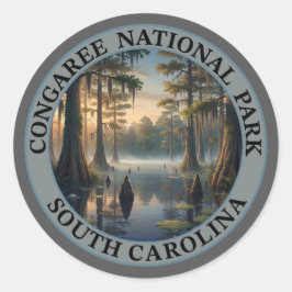 Congaree National Park South Carolina ラウンドシール