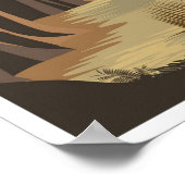 Congaree National Park South Carolina Illustration ポスター (角)