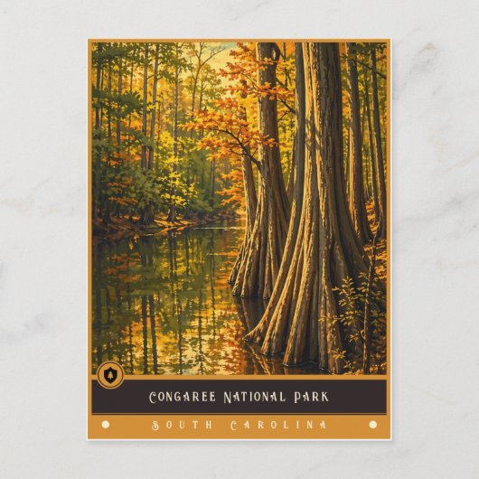 Congaree National Park | Vintage Postcard ポストカード (正面)