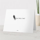 congatulationsの採用カード カード (裏面)