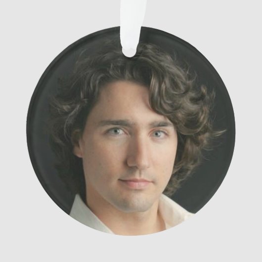 Congenial Justin Trudeau 2010 オーナメント (正面)