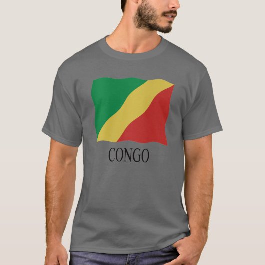 Congo Flag Tシャツ (正面)
