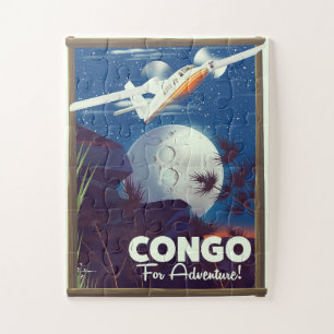 Congo For Adventure！旅行ポスター ジグソーパズル