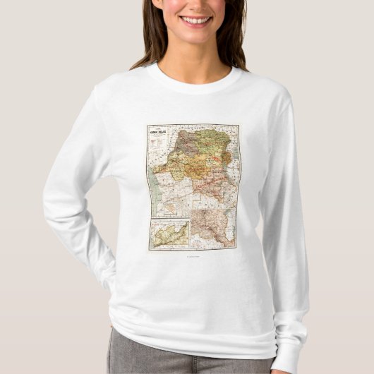 CongoPanoramic MapCongo Tシャツ (正面)