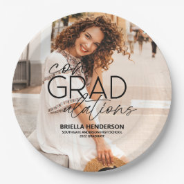 ConGRADrulations卒業紙プレート ペーパープレート