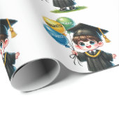 Congradutions Grad ラッピングペーパー (ロールコーナー)