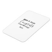 Congrats add name message wedding newly wed couple マグネット (左側)