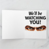 Congrats! Don't forget about us! サンキューカード (内部)