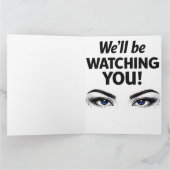 Congrats! Don't forget about us! サンキューカード (内部)