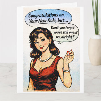 Congrats! Don't forget about us! サンキューカード