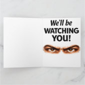 Congrats! Don't forget about us! サンキューカード (内部)