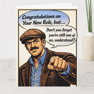 Congrats! Don't forget about us! サンキューカード