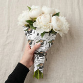 Congrats Grad Cap Photo Personalized Class of 2026 ラッピングペーパー