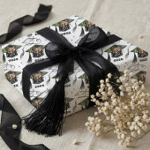 Congrats Grad Cap Photo Personalized Class of 2026 ラッピングペーパー