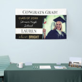 Congrats Grad! Custom Graduation Banner 横断幕 (トレードショー)