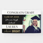 Congrats Grad! Custom Graduation Banner 横断幕 (横)