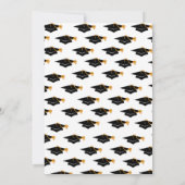 Congrats Grad Custom Name Graduation 招待状 (裏面)