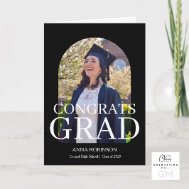 Congrats Grad High School Graduation カード
