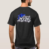 Congrats Grad Modern Simple Script Custom T-Shirt Tシャツ (裏面)