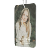 Congrats Graduation Photo カーエアーフレッシュナー (左)