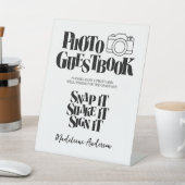 Congrats Graduation Photo Guestbook 台座サイン (インサイチュ)