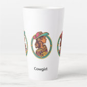 Congrats Monkey Mug – Fun Celebration Drinkware カフェラテマグ (正面)