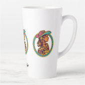 Congrats Monkey Mug – Fun Celebration Drinkware カフェラテマグ (右)