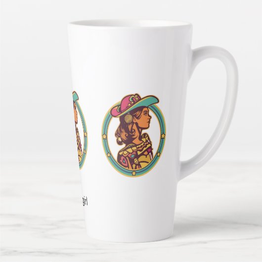 Congrats Monkey Mug – Fun Celebration Drinkware カフェラテマグ (右)