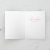 Congrats! New Granddaughter greeting card カード (内部)