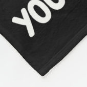 Congrats On Being My Husband You Lucky  フリースブランケット (角)