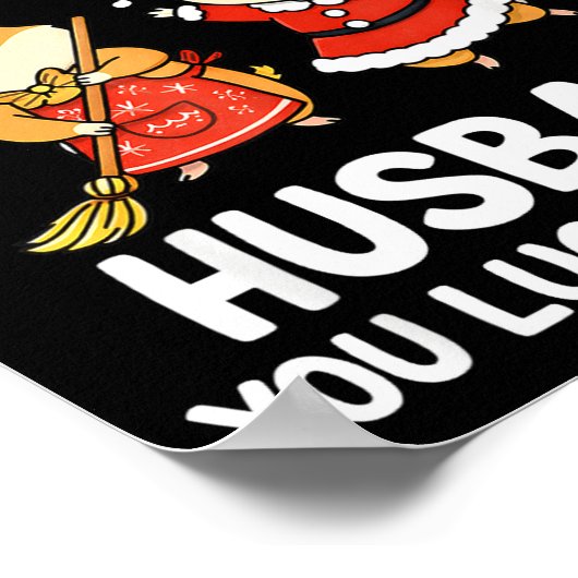 Congrats On Being My Husband You Lucky  ポスター (角)