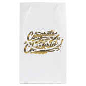 Congrats on passing your checkride! スモールペーパーバッグ (裏面)