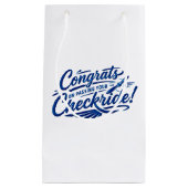 Congrats on passing your checkride! スモールペーパーバッグ (正面)