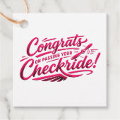 Congrats on passing your checkride! フェイバータグ (正面)