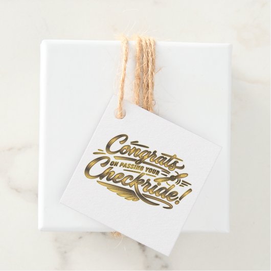 Congrats on passing your checkride! フェイバータグ (インサイチュ)